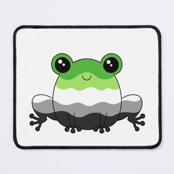 Item preview, Aromantic Pride Frog designed and sold by rainbow-milk.