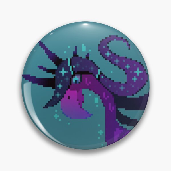 Item preview, Pixel Art - Flamingo Swirl Monster designed and sold by Kaiko-Roku.