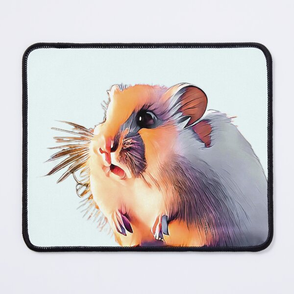 Item preview, CUTE HAMSTER SHOCKED designed and sold by rawat401.