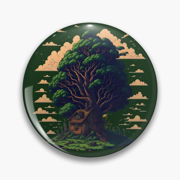 Item preview, Cartoon Style Tree House designed and sold by hassanjnoub.