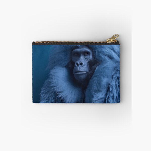Item preview, Technicolor Wildlife - Blue Gorilla designed and sold by experimentingAI.