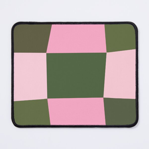 Item preview, Pink and Green, Checkerboard, Grid, Distorted designed and sold by OneThreeSix.