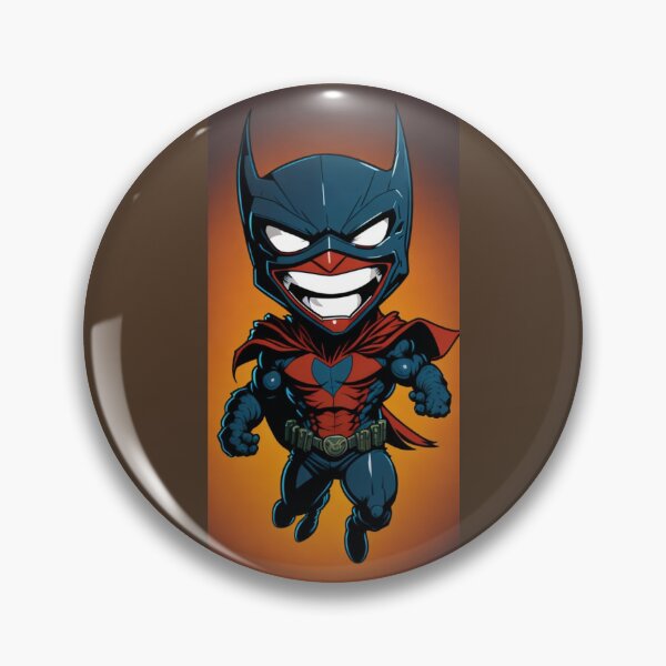 Item preview, Laughing comic superhero with mask and cloak designed and sold by Ecmoprints.