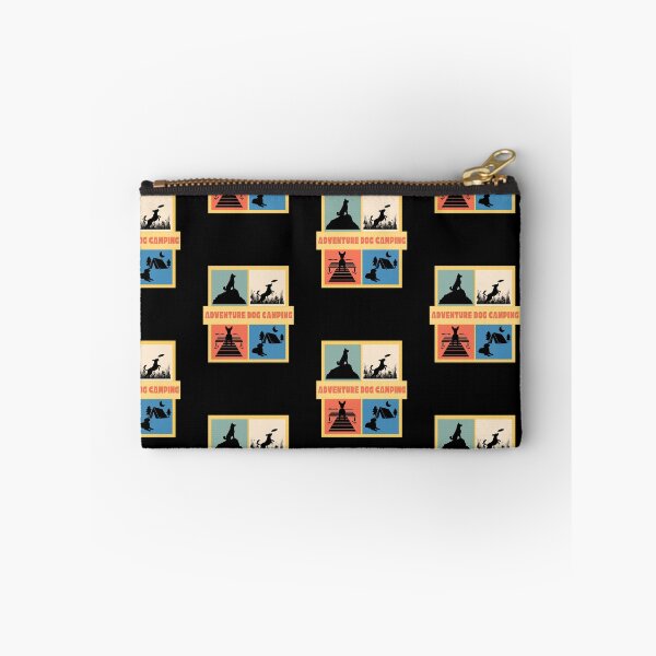 Item preview, Dog Silhouettes - Adventure Dog Camping designed and sold by Heartee.