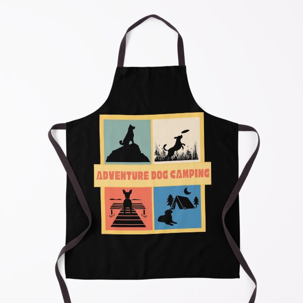 Item preview, Dog Silhouettes - Adventure Dog Camping designed and sold by Heartee.
