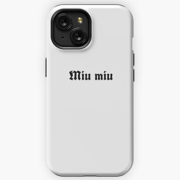 Miu Miu iPhone Cases for Sale | Redbubble
