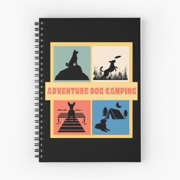 Item preview, Dog Silhouettes - Adventure Dog Camping designed and sold by Heartee.