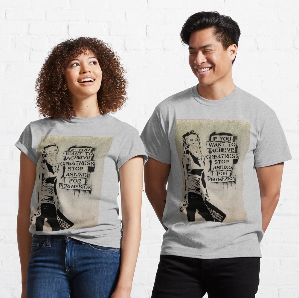 Banksy, greatness Classic T-Shirt