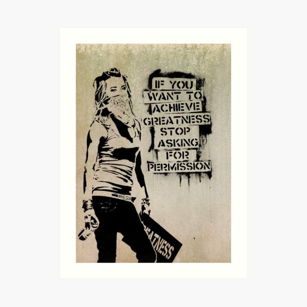 Banksy, la grandeur Impression artistique