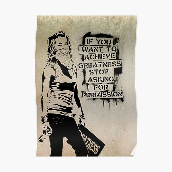 Banksy, la grandeur Poster