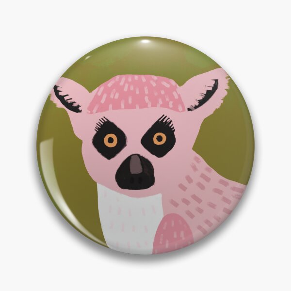 Item preview, Ring-tailed Lemur Under Orange Sun designed and sold by DCamille.