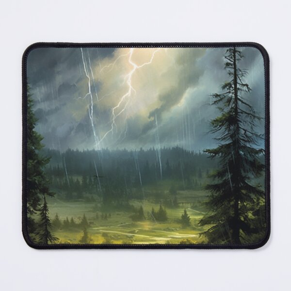Item preview, Nature Wall Art - Lightning Strikes designed and sold by letsgetinspired.