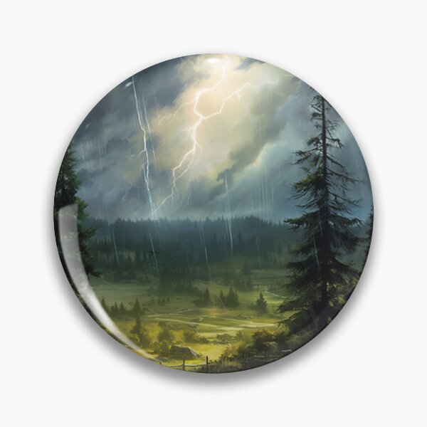 Item preview, Nature Wall Art - Lightning Strikes designed and sold by letsgetinspired.