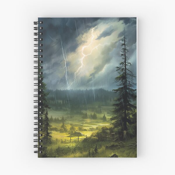 Item preview, Nature Wall Art - Lightning Strikes designed and sold by letsgetinspired.