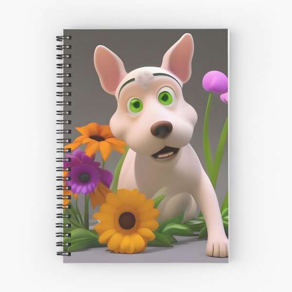 Item preview, Dogs and Flowers 19 designed and sold by Camila Hamdan.