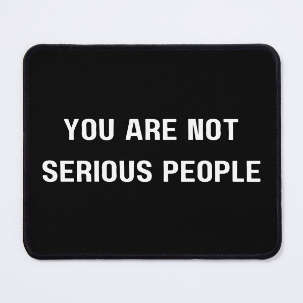 Item preview, Serious People designed and sold by GringoNation.