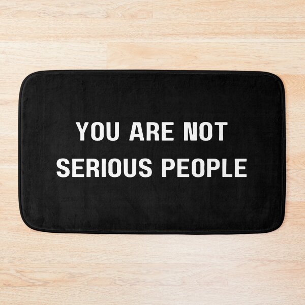 Item preview, Serious People designed and sold by GringoNation.