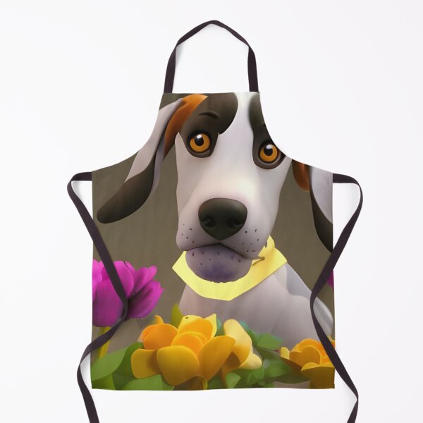 Item preview, Dogs and Flowers 20 designed and sold by Camila Hamdan.