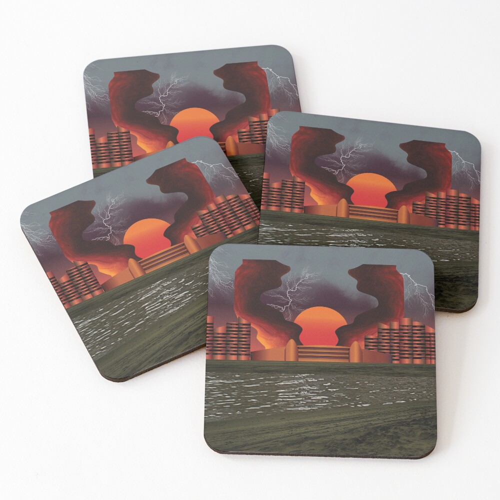 Item preview, Coasters (Set of 4) designed and sold by RGSMOOTHFINGER.