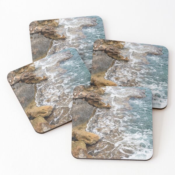 Item preview, Waves and cliffs on the Mediterranean coast 2 designed and sold by Adriana Mueller.