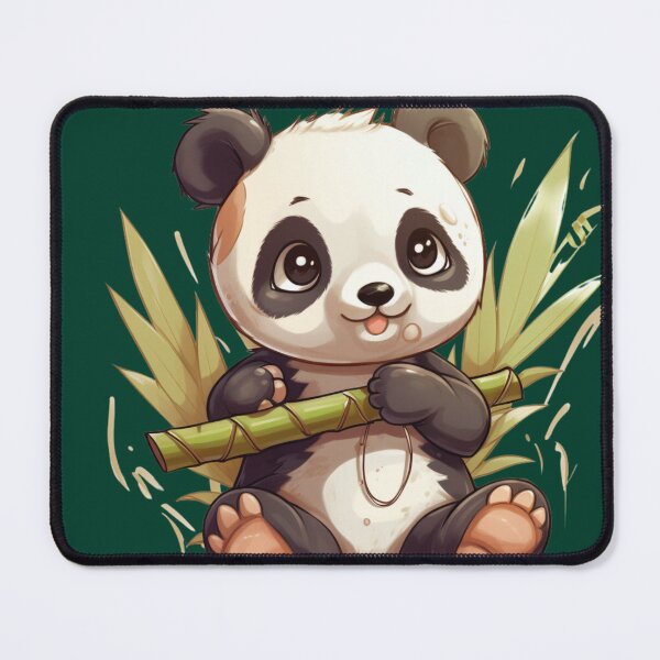 Item preview, bamboo panda naughty baby loving kawaii designed and sold by DigitalPixelize.