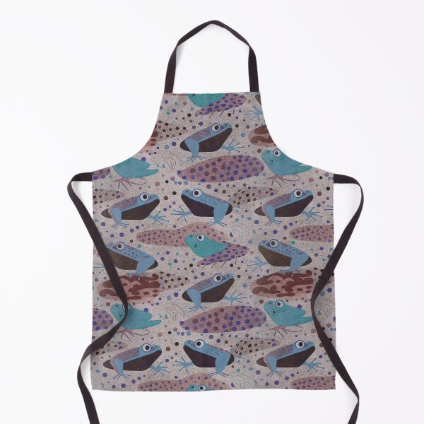 Item preview, Blue Frogs with Jazz Hands designed and sold by Monochrome-Dog.