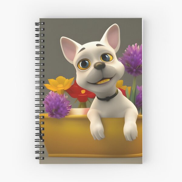 Item preview, Dogs and Flowers 21 designed and sold by Camila Hamdan.