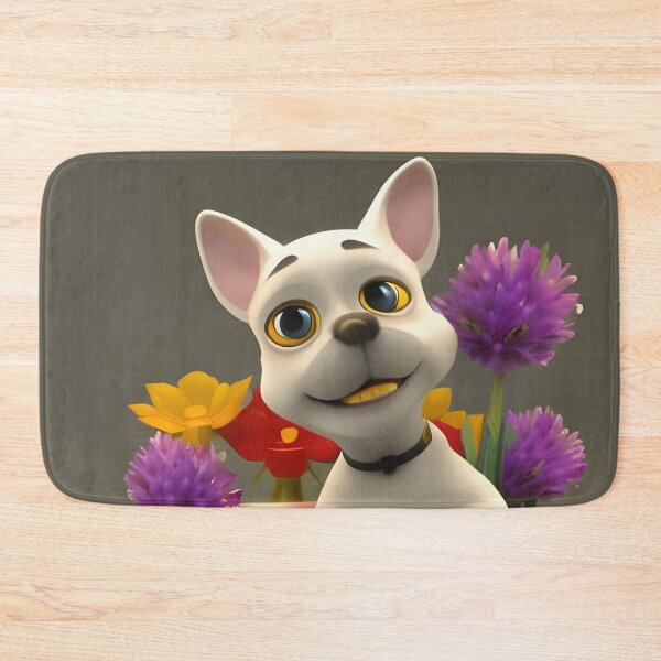 Item preview, Dogs and Flowers 21 designed and sold by Camila Hamdan.