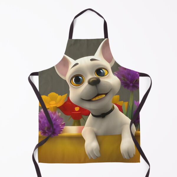 Item preview, Dogs and Flowers 21 designed and sold by Camila Hamdan.