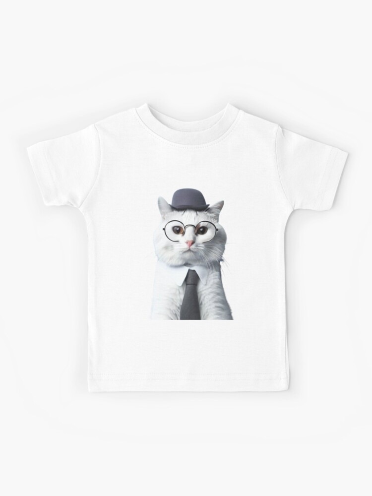 T-shirt enfant for Sale avec l'œuvre « Robot chat » de l'artiste