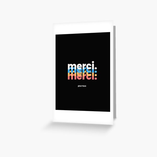 Item preview, Merci Thanks designed and sold by Voici.
