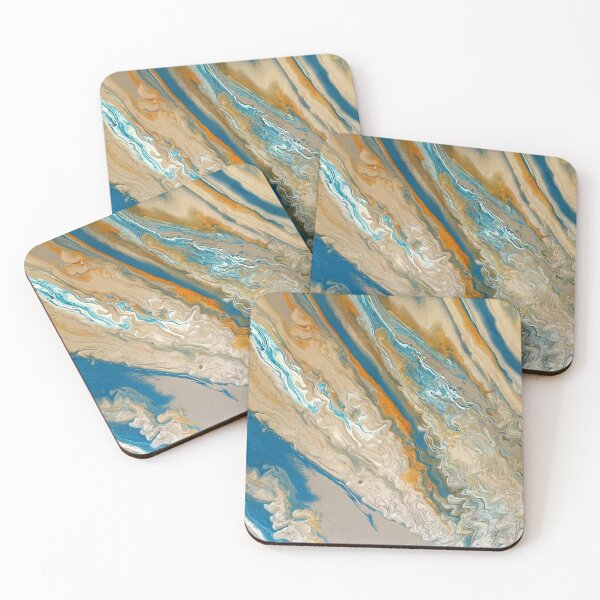 Item preview, Goldsilver Beach designed and sold by Color Splash Gallery.