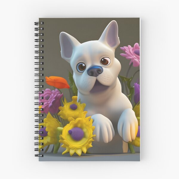 Item preview, Dogs and Flowers 22 designed and sold by Camila Hamdan.