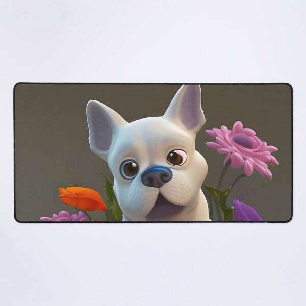 Item preview, Dogs and Flowers 22 designed and sold by Camila Hamdan.