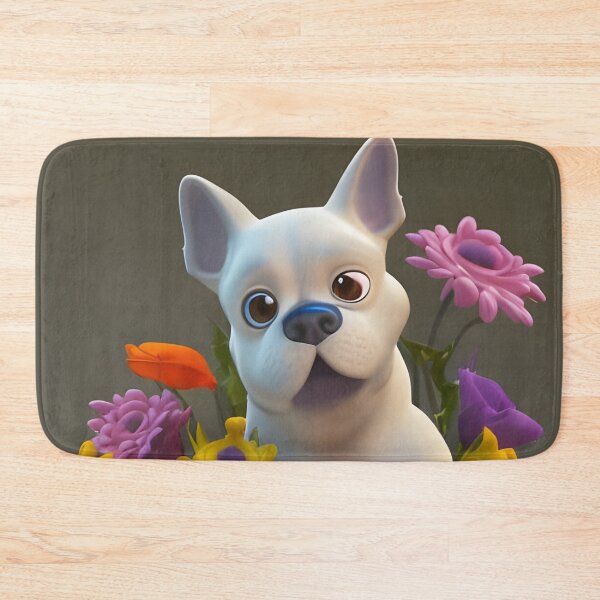 Item preview, Dogs and Flowers 22 designed and sold by Camila Hamdan.