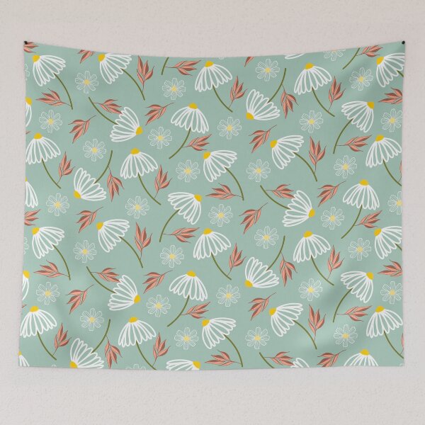 Item preview, Daisy Flower - LightBlue designed and sold by JaselviiStudio.