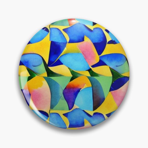 Item preview, Abstract Colorful Petals on Yellow designed and sold by calibrit.