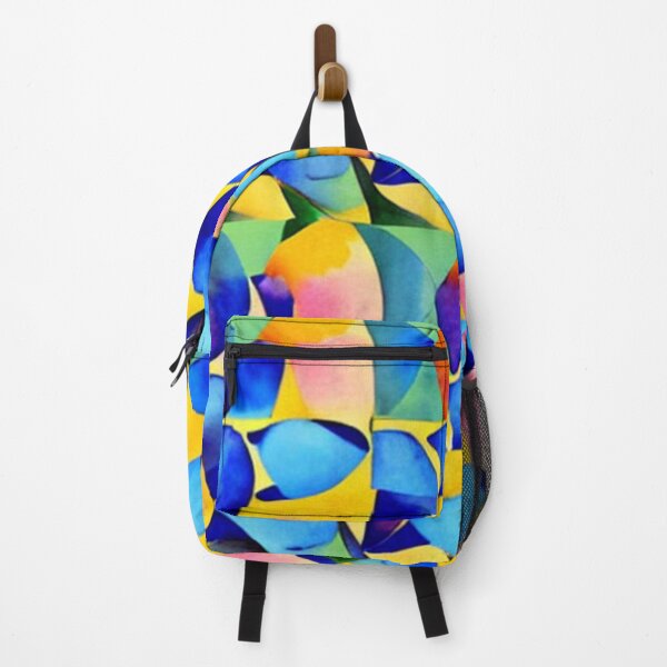 Item preview, Abstract Colorful Petals on Yellow designed and sold by calibrit.