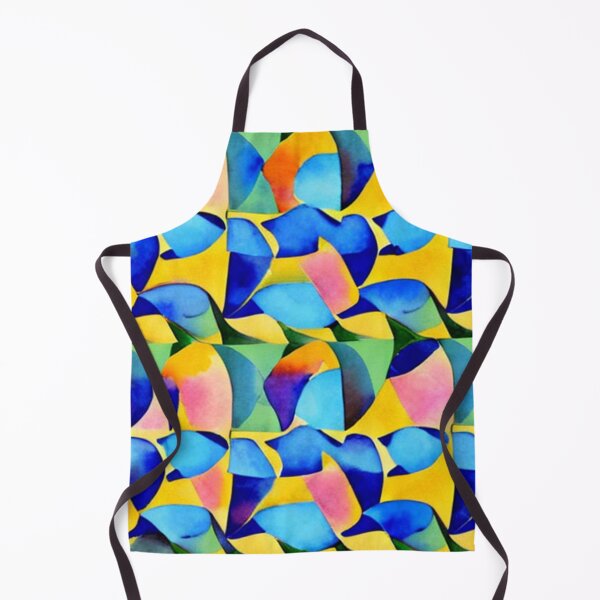 Item preview, Abstract Colorful Petals on Yellow designed and sold by calibrit.