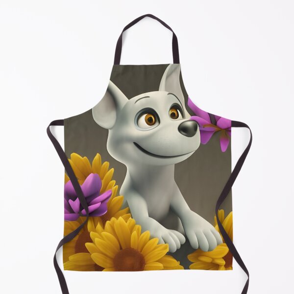 Item preview, Dogs and Flowers 23 designed and sold by Camila Hamdan.