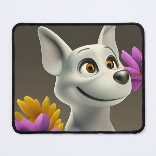 Item preview, Dogs and Flowers 23 designed and sold by Camila Hamdan.