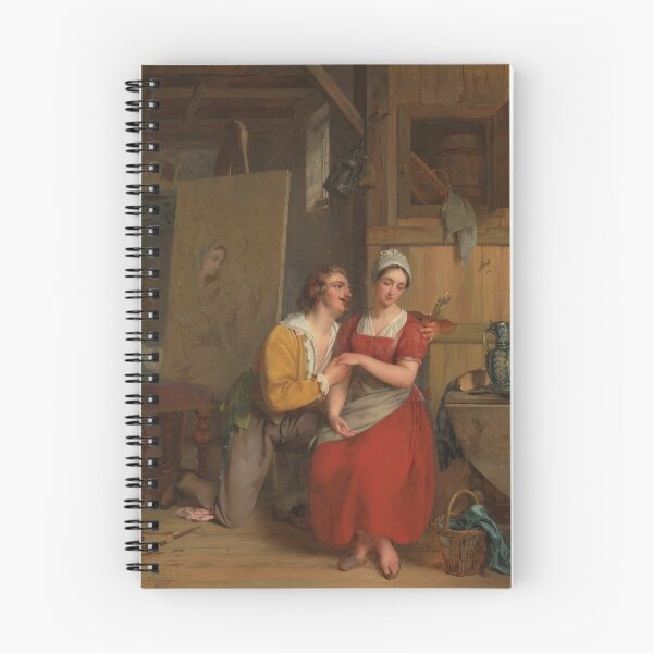 Item preview, Anthony van Dyck Wooing His Model | Gustave Wappers | 1827 Romanticism Art designed and sold by CJET.