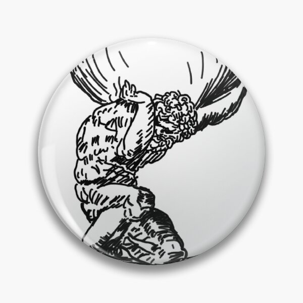Item preview, Ancient Atlas Sclupt black and white sketching : Unbroken designed and sold by taherlee11.