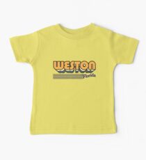 Weston, Florida | Retro Stripes Baby Tee