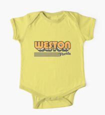 Weston, Florida | Retro Stripes One Piece - Short Sleeve
