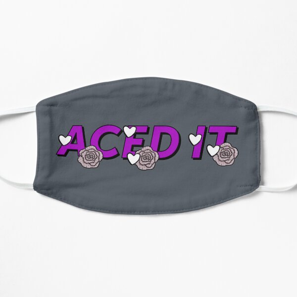 Aced It Flat Mask