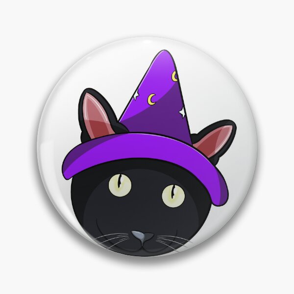 Item preview, Wizard Cat - Cats in Hats Sticker designed and sold by N9Livez.