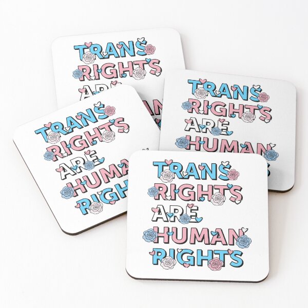 Item preview, Trans Rights are Human Rights designed and sold by SavannahLilyDesigns.