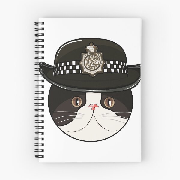 Item preview, Sheriff Cat - Cats in Hats Sticker designed and sold by N9Livez.