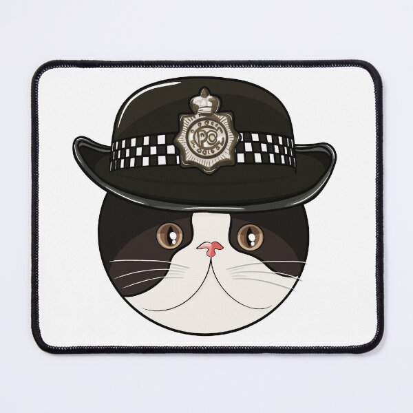 Item preview, Sheriff Cat - Cats in Hats Sticker designed and sold by N9Livez.